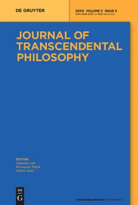 Journal of Transcendental Philosophy