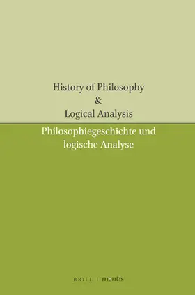 History of Philosophy & Logical Analysis