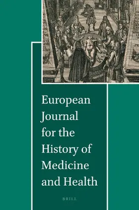 European Journal for the History of Medicine and Health