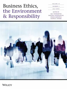 Business Ethics, the Environment & Responsibility