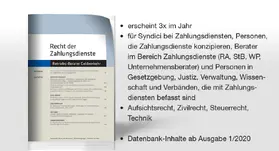 Recht der Zahlungsdienste
