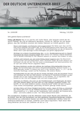 Der Deutsche Unternehmer-Brief