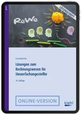 Lösungen zum Rechnungswesen für Steuerfachangestellte