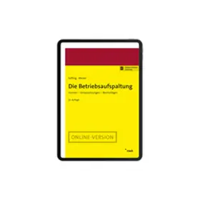 Die Betriebsaufspaltung
