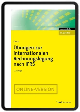 Übungen zur internationalen Rechnungslegung nach IFRS