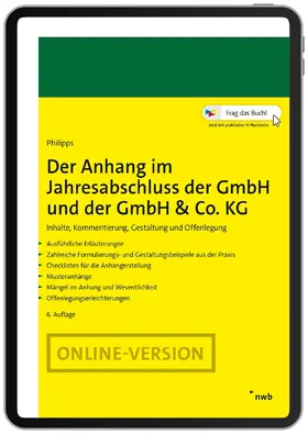 Der Anhang im Jahresabschluss der GmbH und der GmbH & Co. KG