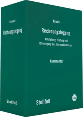 Rechnungslegung, ohne Fortsetzungsbezug