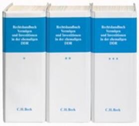 Rechtshandbuch Vermögen und Investitionen in der ehemaligen DDR: RVI, ohne Fortsetzungsbezug