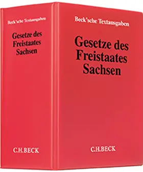 Gesetze des Freistaates Sachsen Ergänzungsband