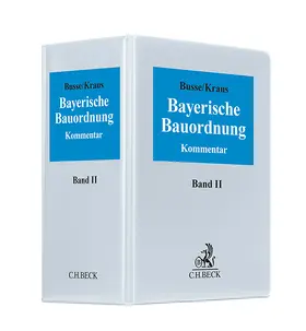Bayerische Bauordnung  Hauptordner II 100 mm
