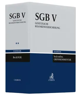 beck-online.GROSSKOMMENTAR zum SGB (Kasseler Kommentar)  Ordner SGB V/2 86 mm