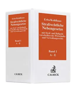 Strafrechtliche Nebengesetze  Ordner I 86 mm