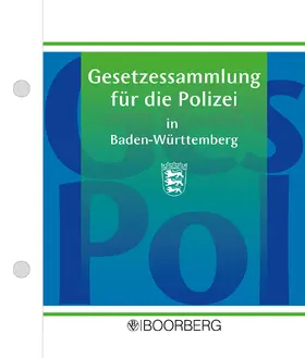 Gesetzessammlung für die Polizei in Baden-Württemberg