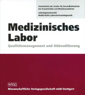 Medizinisches Labor. Grundwerk inkl. 1. Ergänzungslieferung