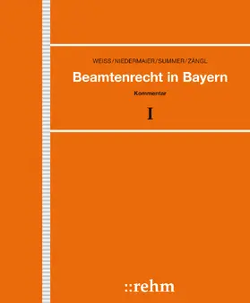Beamtenrecht in Bayern
