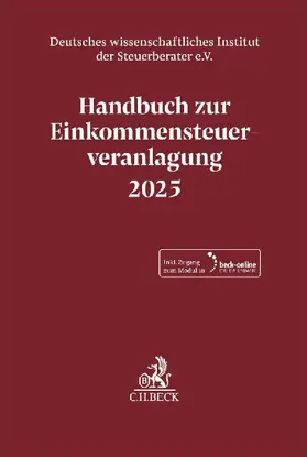 Handbuch zur Einkommensteuerveranlagung 2025. ESt 2025