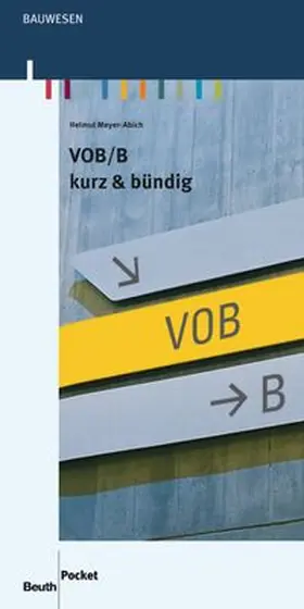 VOB/B - Buch mit E-Book