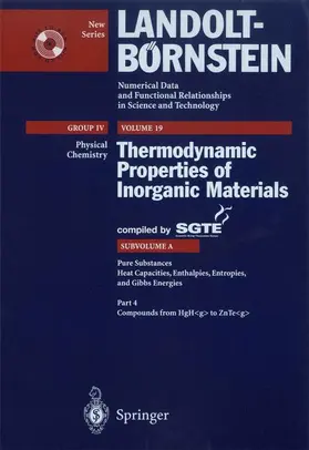 Pure Substances. Part 4 _ Compounds from HgH_g to ZnTe_g