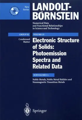 Noble Metals, Noble Metal Halides and Nonmagnetic Transition Metals