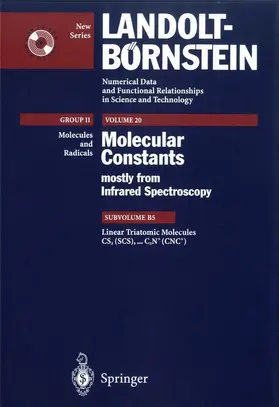 Linear Triatomic Molecules: CS2 (SCS) CS2+ (SCS+), CS2++ (SCS++), CSe2 (SeCSe), C2N (CCN), C2N, (CNC), C2N+ (CCN+), C2N+ (CNC+)