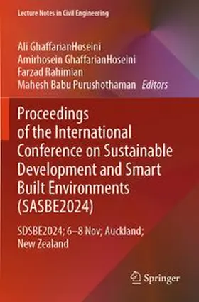 Proceedings of the International Conference on Smart and Sustainable Built Environment (SASBE 2024)