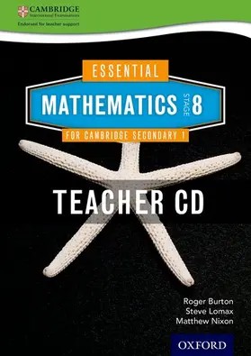 Essential Mathematics for Cambridge Lower Secondary Stage 8 Teacher CD-ROM