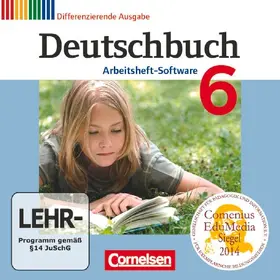 Deutschbuch 6. Schuljahr. Übungs-CD-ROM zum Arbeitsheft