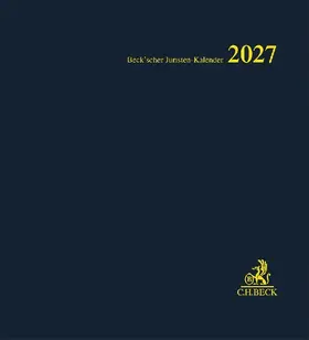 Beck'scher Juristen-Kalender 2027