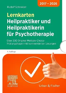 Lernkarten Heilpraktiker und Heilpraktikerin für Psychotherapie 2017 bis 2026