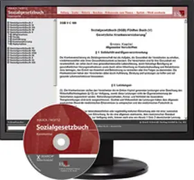 Sozialgesetzbuch (SGB) V: Gesetzliche Krankenversicherung - bei Doppelbezug Print und CD-ROM