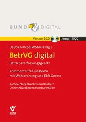 BetrVG digital Vers. 16.0 Einzelbezug