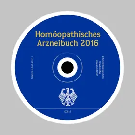 Homöopathisches Arzneibuch 2016 (HAB 2016) CD-ROM