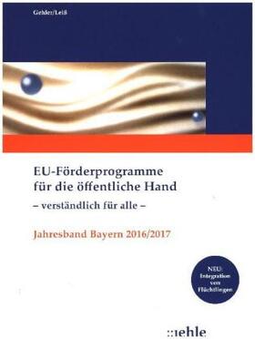 EU-Förderprogramme für die öffentliche Hand - verständlich für alle