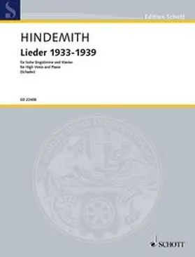 Lieder 1933-1939