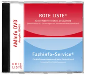 ROTE LISTE® 3/2025 AMInfo-DVD - ROTE LISTE®/FachInfo - Einzelausgabe