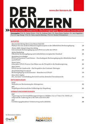 Der Konzern Einzelausgaben