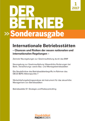 Internationale Betriebsstätten